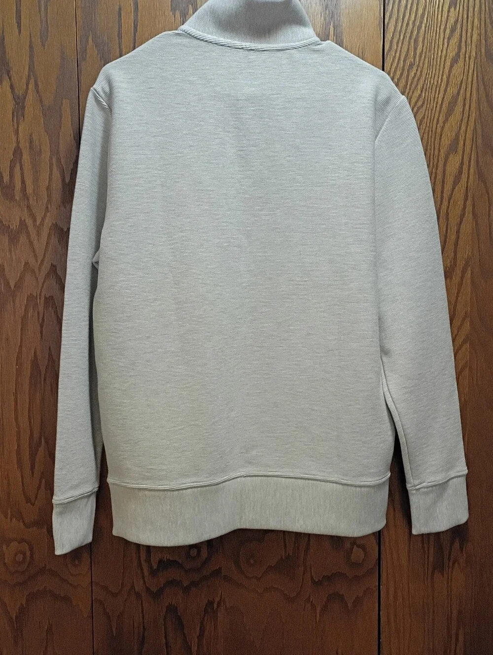 Banana Republic Men's Zip-Neck Sweater in Light Beige